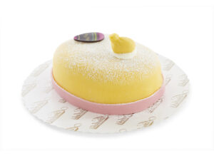 Påskäggstårta - Gul