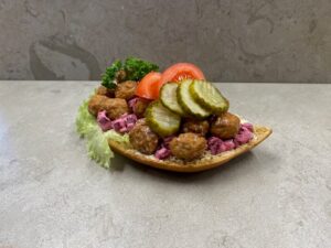Köttbullesmörgås (hålkaka)